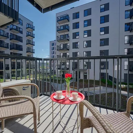 Modern Elegance Apartments Wroclaw With Ac By Noclegi Renters Esterno foto